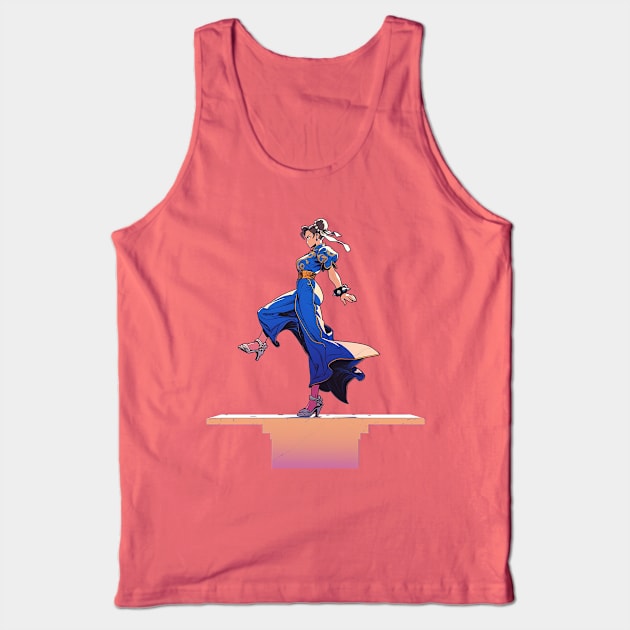 chun li Tank Top by weirdesigns